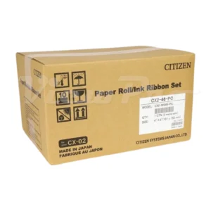 Citizen Media Box CX2-46-PC Paper Roll-Ink Ribbon Set