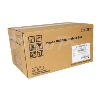 Citizen Media Box CY-MS46-PC Paper Roll-Ink Ribbon Set