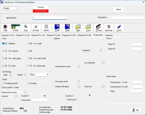 Clone 5 Pro Configuration